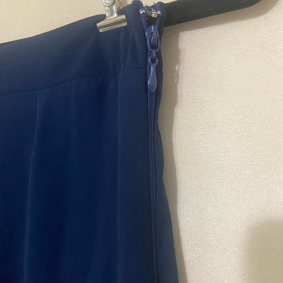Show Me Your Mumu LIKE NEW Princess Ariel Skirt high waisted navy chiffon size S - Picture 4 of 5